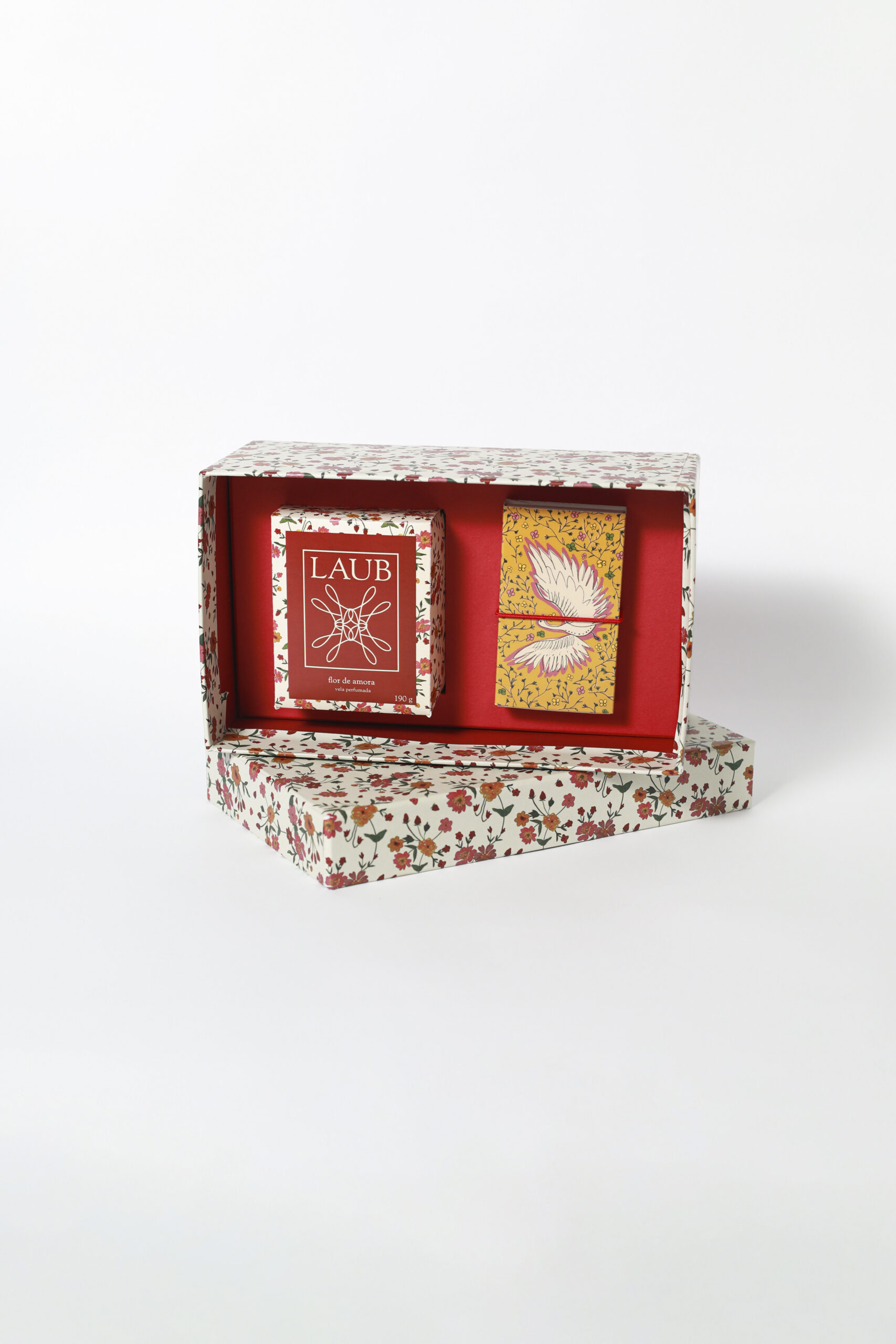 Kit Vela Flor de Amora + Caixa de Fósforo Fênix - Imagem 2