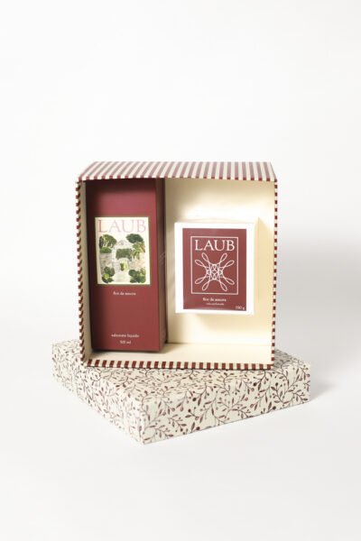 Kit Sabonete Líquido + Vela Flor de Amora